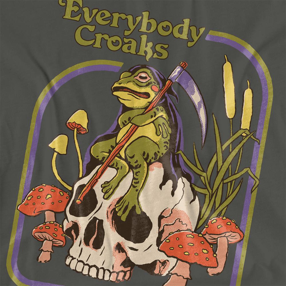 Steven Rhodes Womens/Ladies Everybody Croaks T-Shirt