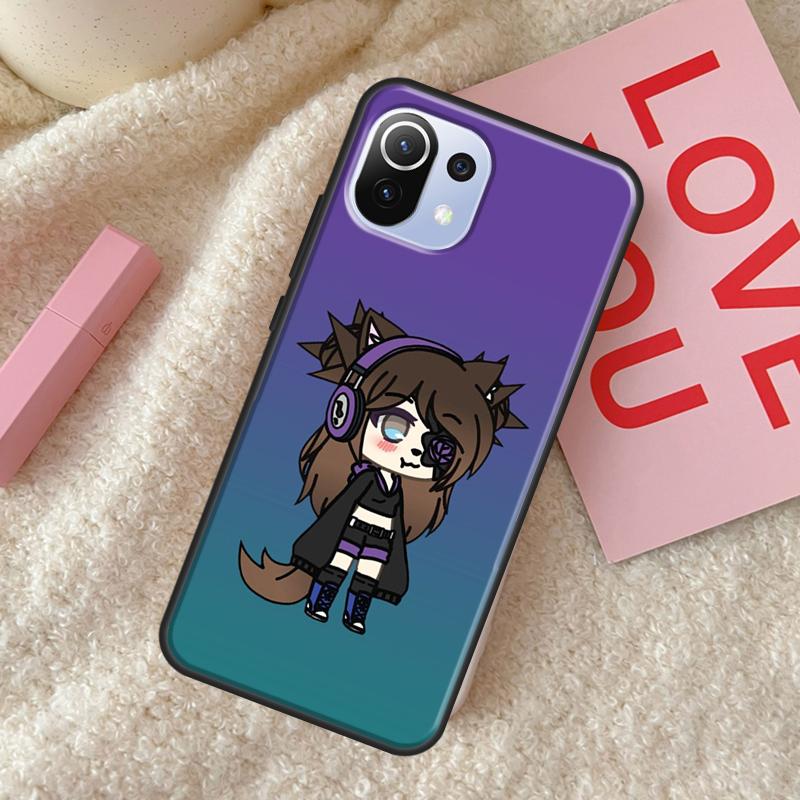 Gacha Life Game Case For Xiaomi 11T Pro 12 Mi 11 Lite Cover For POCO X3 GT X4 Pro F1 F3 M3 M4 Pro Cover
