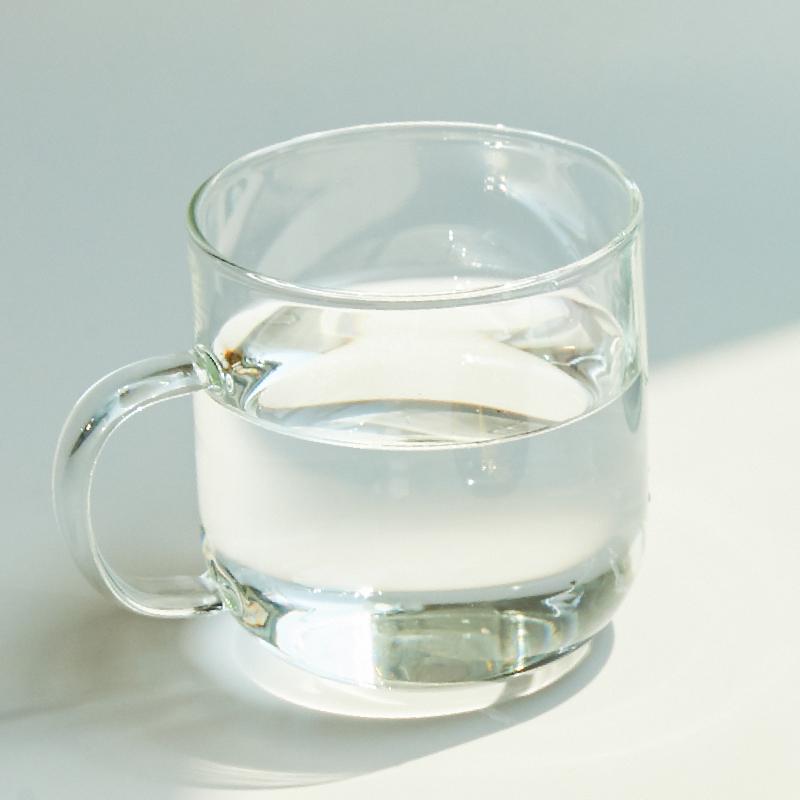 Hitzebeständiges Glas Bunte Kaffeegläser mit Henkel Haushalt Milch Frühstückstasse Nordisch Modern Becher Trinkgläser