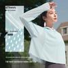 Beneunder Women's Ice Silk Sun Protection Hooded Shawl UL002