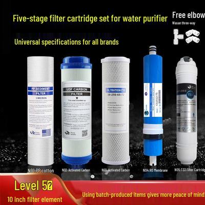 Jiangyi 10-Zoll Universelles Wasserfilter-Kartuschen-Set