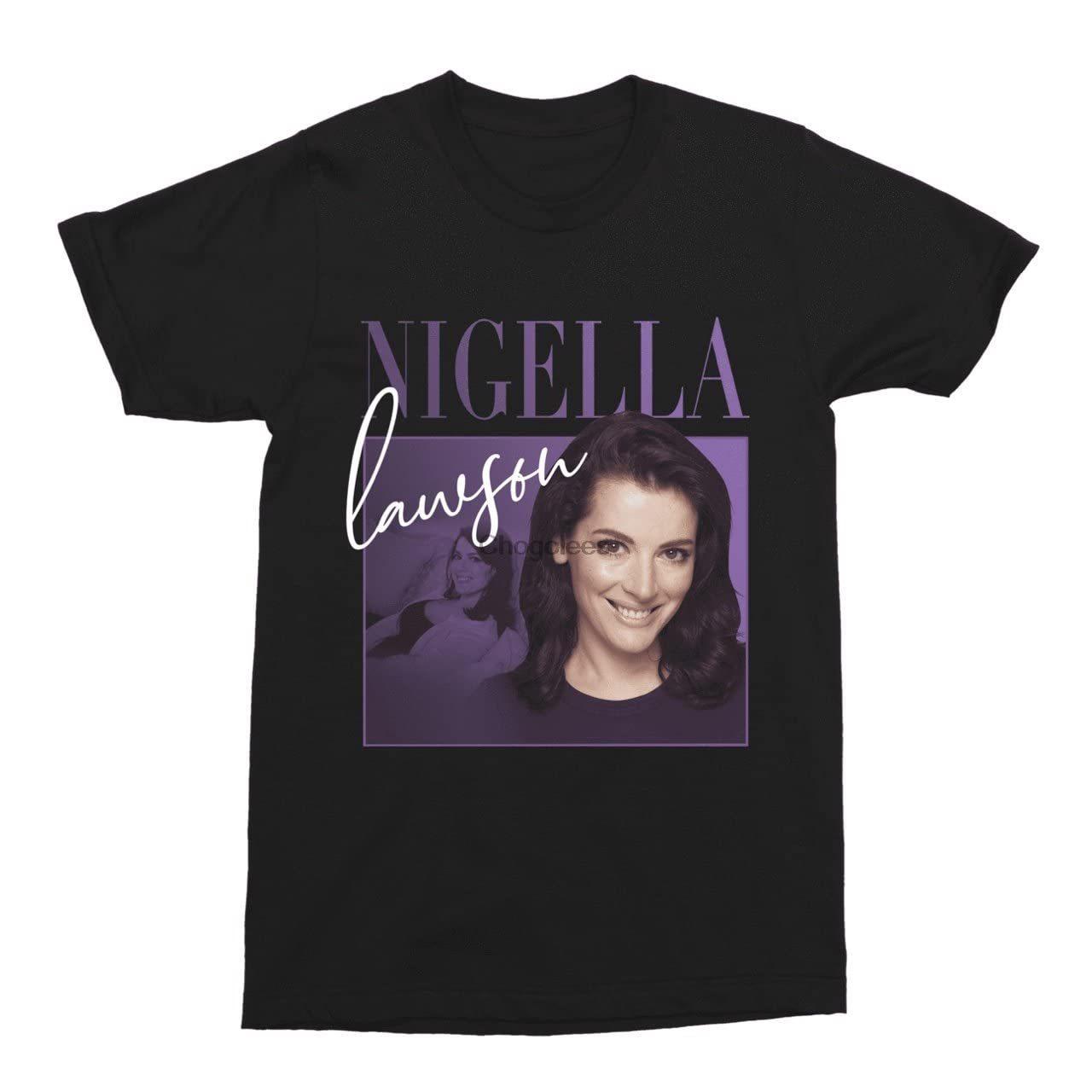 Nigella Lawson Portrait T-Shirt XXL