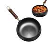 Home Wok Home Stir-Fry Pans Nonstick Induction Cooktop Heat-Resistant Cookware Daily Use Tool For Chicken Beef Pork Vegetables