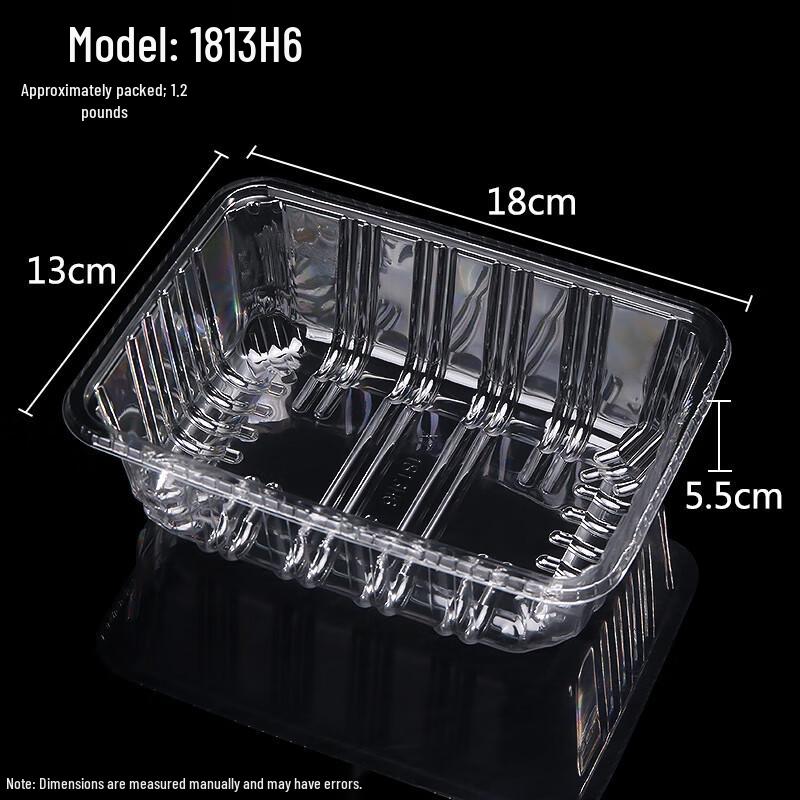 Shixun Disposable Transparent Lidless Fruit Containers