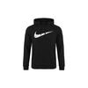 Nike Černá mikina s kapucí
