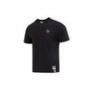 Puma American Retro Print Back Round Neck Casual Short Sleeve T-Shirt Unisex Tops Black 677382-01