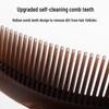 Portable Pressable Scalp Massage Comb for Oil Control & Dandruff Relief, No-Rinse Design