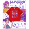 KPop Devil Hunter Print Fashion Casual Top 2025 Movie Round-neck Cartoon Girl and Boy T-shirt Casual Girl Clothing
