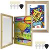 1/2/4Pcs Children Art Frames Front Open Changeable Kids Frametory for Poster Photo Drawing Paintings Pictures Display Home Decor