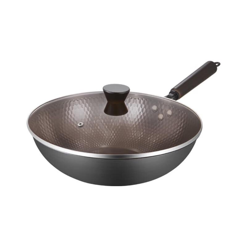 Corning VISIONS 32cm Black Iron Wok