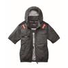 BURTLE Aircraft Tactical Short-Sleeve Blouson (Unisex) Spring/Summer Storm Gray AC1156 53 L