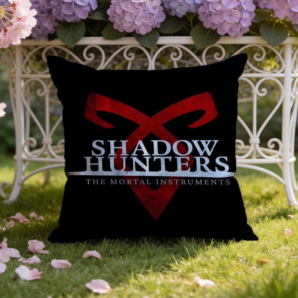 S-Shadowhunters Cushion Cover Home & Car Dual-Scene Pillow Cover: Reversible for Premium Comfort