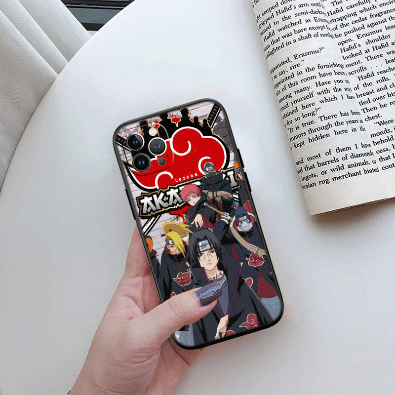 MH12 Anime Naruto Phone Shell for Samsung S20 S21 S22 S23 S24 FE Ultra Plus Lite S21S A55 A07 A17 F06 F16 M06 M16 M56 A36 A37 A57