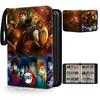 400PCS/900PCS Anime Cartoon  Blade 49 Grid Loose Leaf Zipper Peripheral Card Collection Book Children's Toys