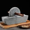Home Chinesischen Stil Mühle Grinder Set Brecher Roller Tee Tablett Gewürz Mühlen Traditionelle Chinesische Medizin Schleifen Maschine Dekor