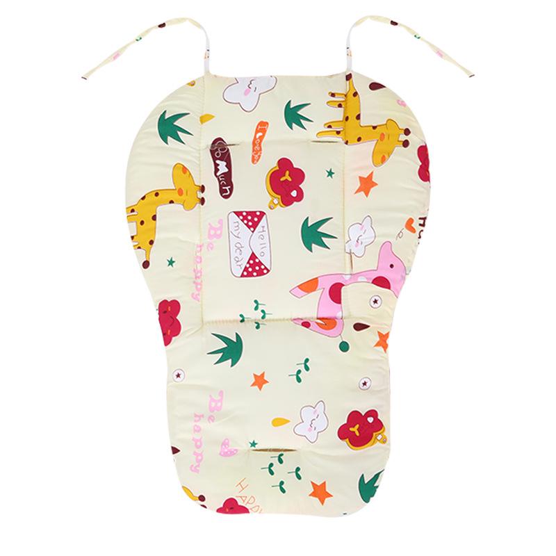 

Утолщенная хлопковая подушка для сиденья и спинки детской коляски для всех сезонов 45x65