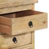 Solid Wood Mango Desk 140x50x77 Cm