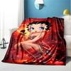 Sexy Doll Pattern Blanket for Home Decoration, Bed, Sofa, Car Travel, Camping, Suitable for All Seasons, Birthday Christmas Gift