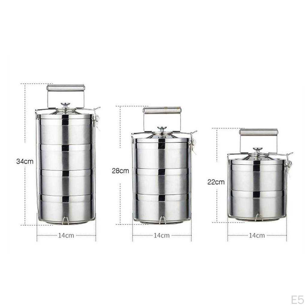 Bento Thermal Food Stainless Steel Storage Container