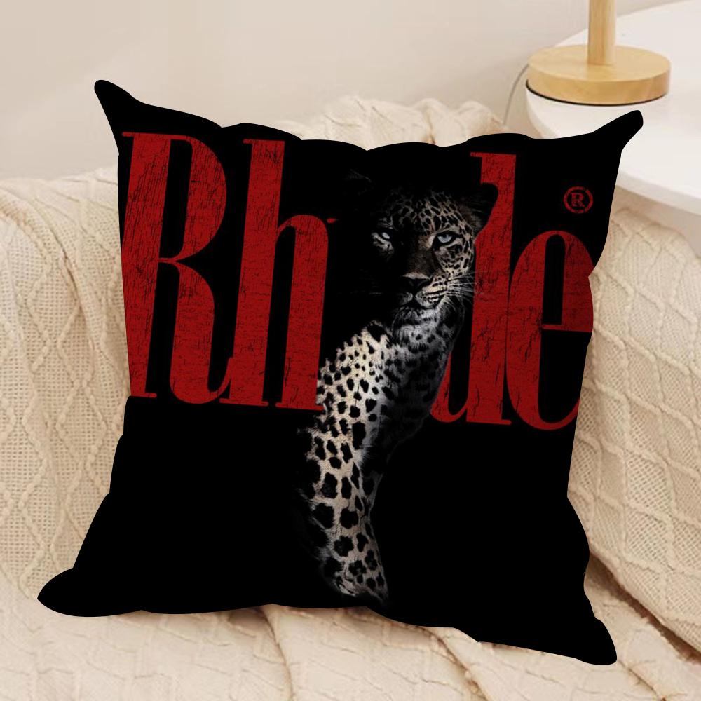 Fashion Brand RRHUDEs Cushion Cover Soft Plush Fabric DoubleSided Printed Sofa Cushion Cover for All Seasons Home Decor Gift