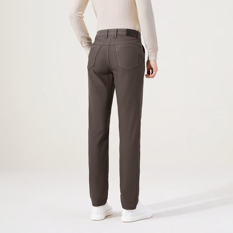 Qipai Herren Twillhose aus Wollmischung