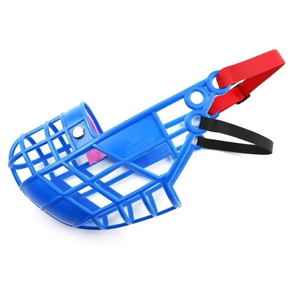 Durable Adjustable Dog Muzzle Safety Buckle Breathable Pet Mouth Mask Anti-Eating Anti-Licking Dog Mouth Cover for Dogs