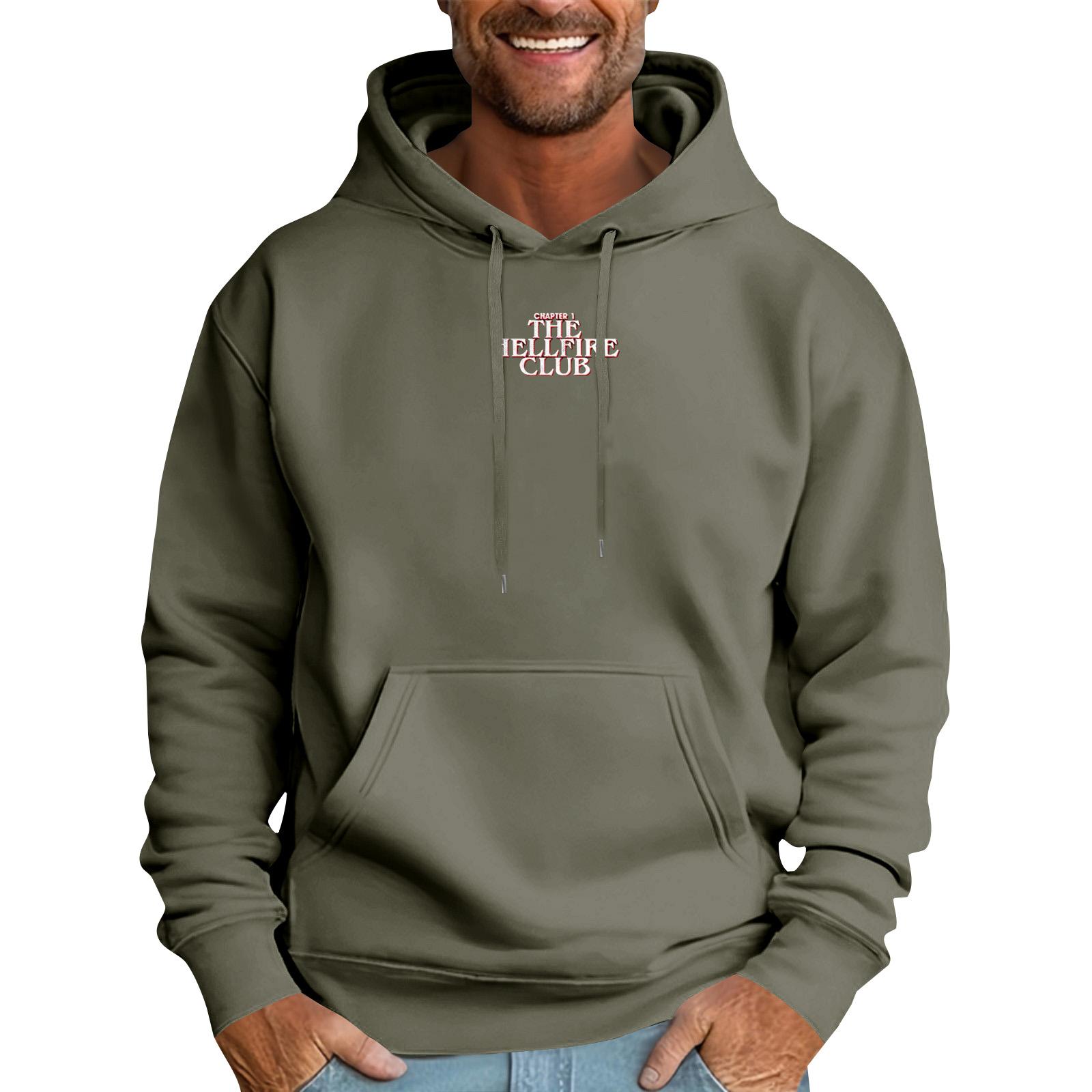 CHAOTER THE HELLFIRE CLUB Printed Men s Loose Hoodie S 2260₽