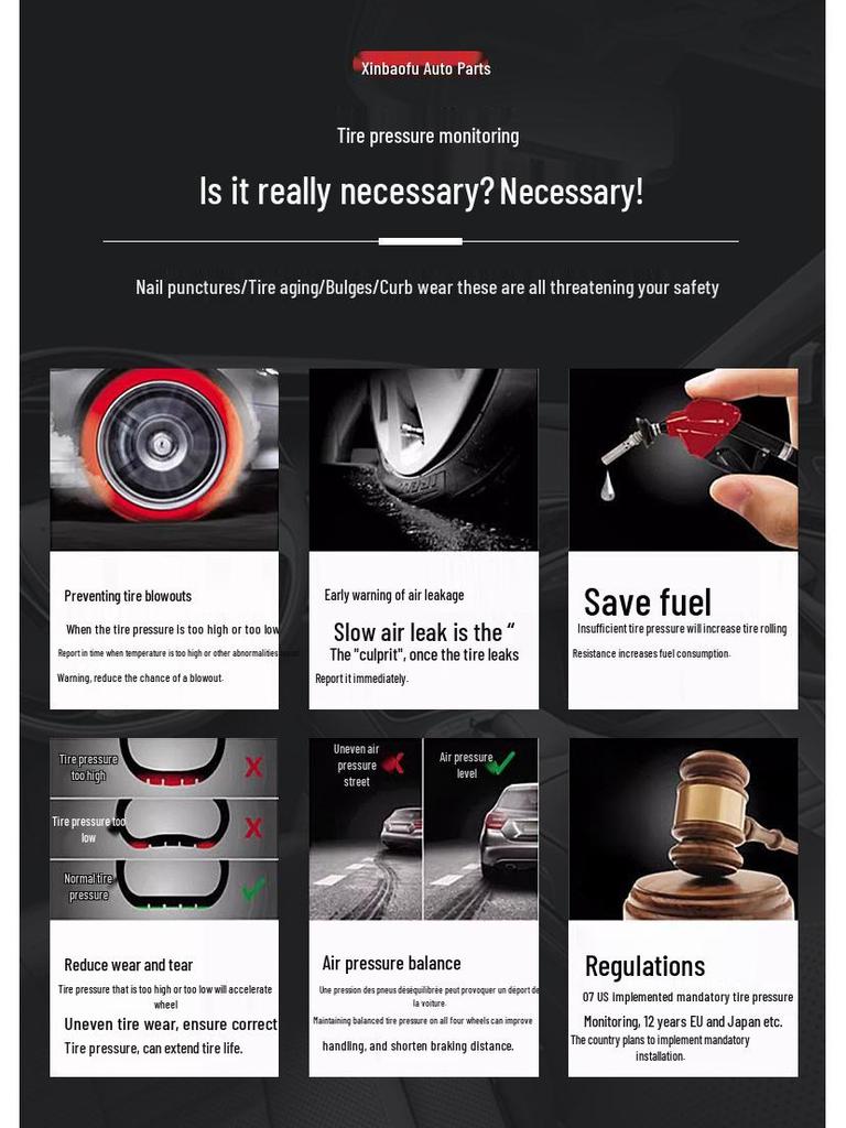 NIO ET5, ES6, EC6 Built-in Tire Pressure Sensor