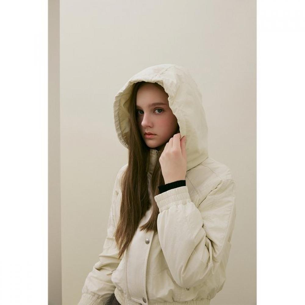 EGOIST Hood Point Blouson Goose Short Jacket  Es1td100 