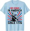 Keine Könige in Amerika seit 1776 Distressed USA Flagge Vintage T-Shirt