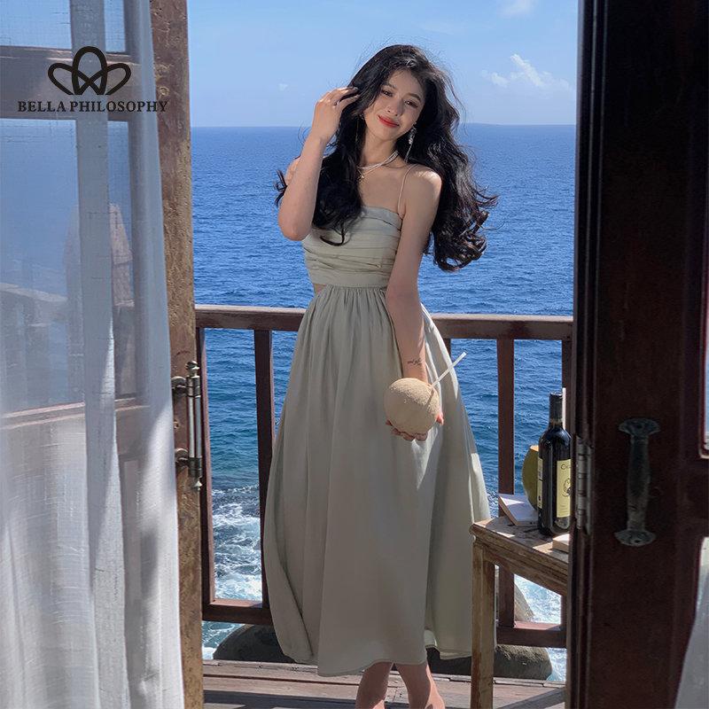 

Белое платье на подтяжках, женское новое ранневесеннее полое длинное повседневное длинное вечернее пляжное платье для женщин, белое свадебное платье для выпускного вечера L серый