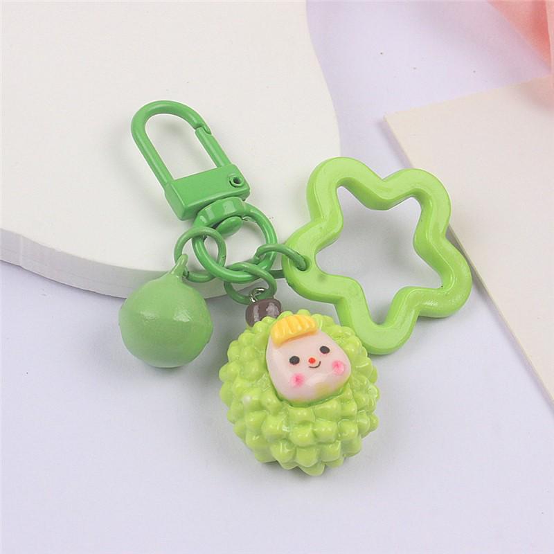 3D Fruit Star Pendant Earphone Cover with Resin Material.