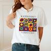 Kandinsky Farbstudie Color Study Squares with Concentric Circles Artwork TShirt