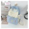 School bag new spring lazy large capacity backpack versatile sweet travel backpack cute college student high value school bag