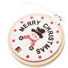 Christmas Countdown Calendar Wooden Hanging Xmas Advent Calendar Pendant Wall Decor Christmas Tree Decoration Holiday Party