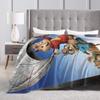 A-Alvin and the Chipmunks Blanket Cover  Plush Throw Blanket Bedding Couch Soft Warm Bedsprea,