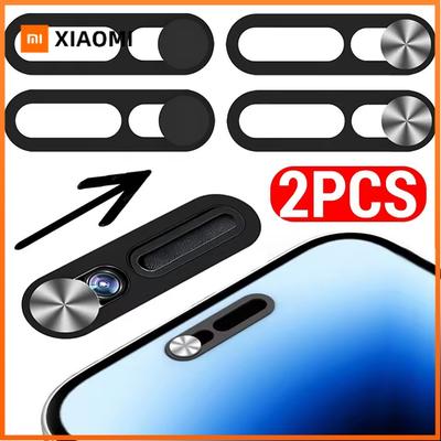 Xiaomi 1-2Pcs Camera Slide Protector Shield Phone Lens Cover Webcam Privacy Covers for IPhone 14Pro/Pro Max/iPhone 15 16 Series Tablet