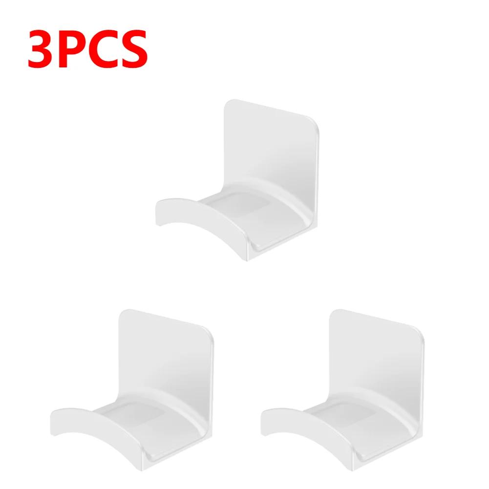 1-10pcs Universal Headphone Stand Adhesive Headphone Hook Headphone Holder for Easy Damage-Free Wall Desk Or PC Mounting