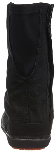 Japanische Saisou Tabi-Trainingsschuhe mit Verschluss (Schwarz, 27 cm)