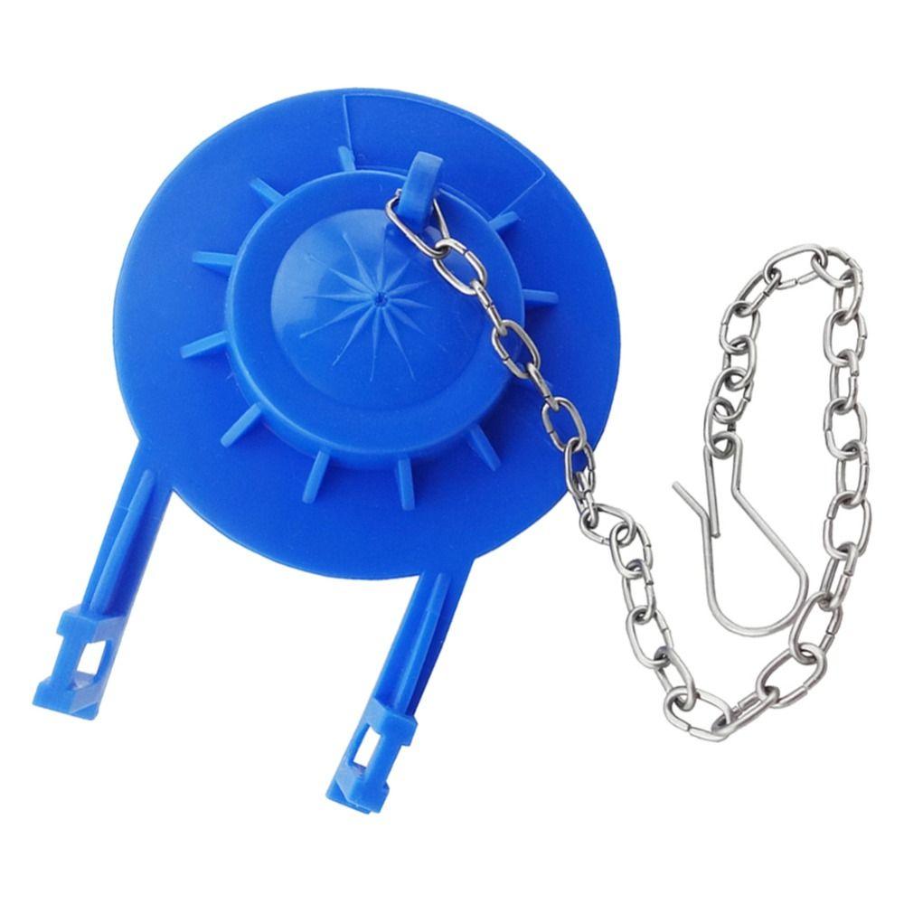 With Chain Toilet Drain Valve Flap Cover Universal Toilet Seal Flapper  Bathroom