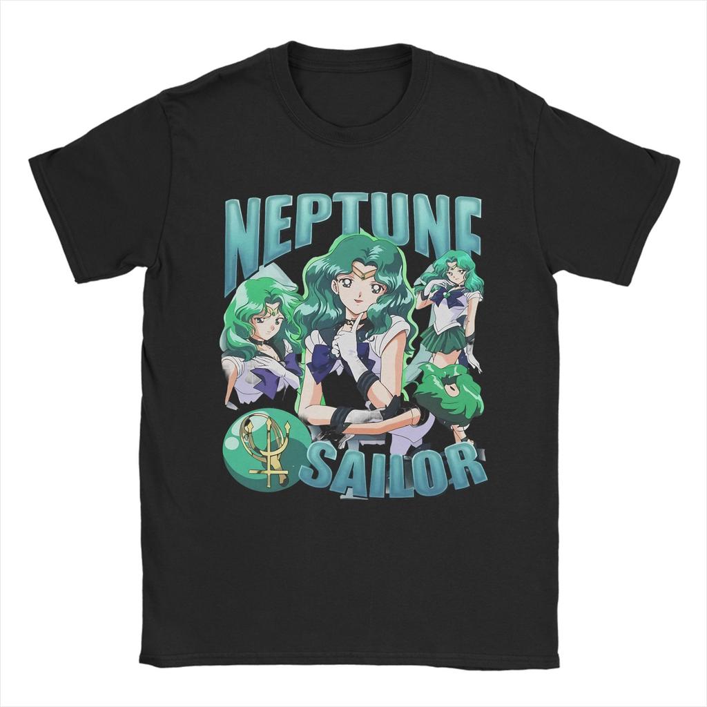 Sailor Moons Grösste Abenteuer T-Shirts Unisex Damen Baumwolle Humorvolle T-Shirts Rundhals T-Shirt Kurzarm Tops Geschenkidee