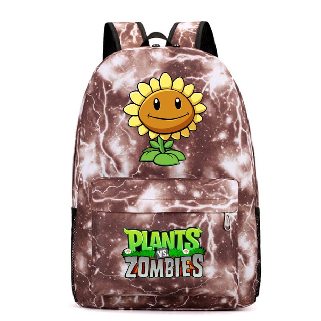 Game Merchandise Plants Vs. Zombies School Bag Casual Simple Backpack