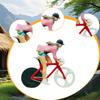 1/64 Cyclist Collectible Figure for Micro Landscape Setup