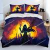 3D VALORANT Game Gamer Cartoon Comforter Bedding Set,Duvet Cover Bed Set Quilt Cover Pillowcase,king Queen Size Bedding Set Kids