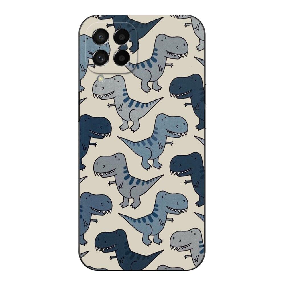 For Samsung Galaxy M53 5G Case Phone Back Cover M 53 m536 Case Soft Silicone Black Tpu Case cute funy