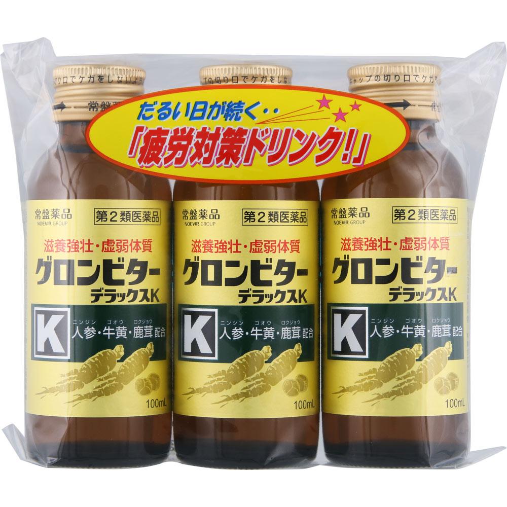 

Tokiwa Pharmaceutical Industry Gronbiter Deluxe K 3-Pack Medical supplies Nutritional Supplements Efficacy: -Nourishing and strengthening-Constitution 1