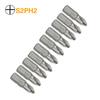 1 Inch PH0 PH1 PH2 PH3 Phillips Screwdriver Bit Set S2 Steel 1/4 Inch 6.35mm Hex Shank Electric Screwdriver Bits For Power Tools