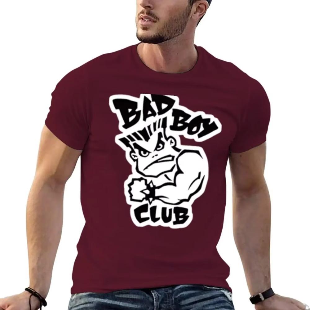 Bad Boy Club Vintage BMX & Logo Classic T-Shirt Hippie Clothes Custom T Shirt Mens Cotton Manga Vintage Anime Clothes