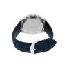 Casio EDIFICE series simple casual fashion quartz movement leather strap Japanese and Korean watch men's watch blue dial EFV-570L-2BV