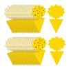 30 Stück Fruchtfliegenfalle, Pilzmückenfalle, Gelbe Schleimfalle, geruchlos, für den Innen- und Außenbereich geeignet, schützt Pflanzen